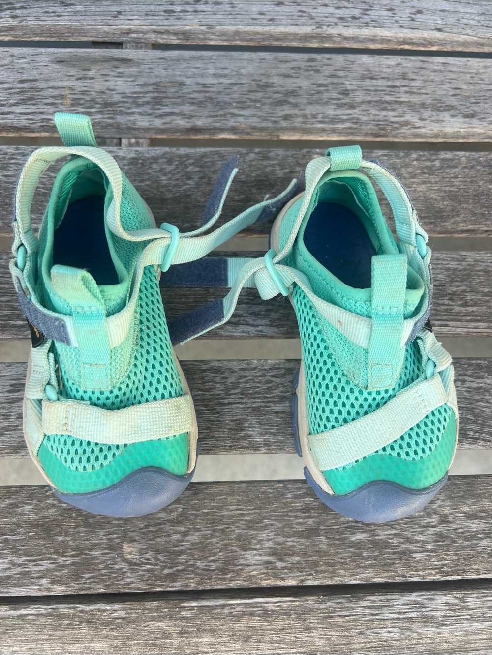 Teva Kids Aqua Mesh Sandals - Mint Teal